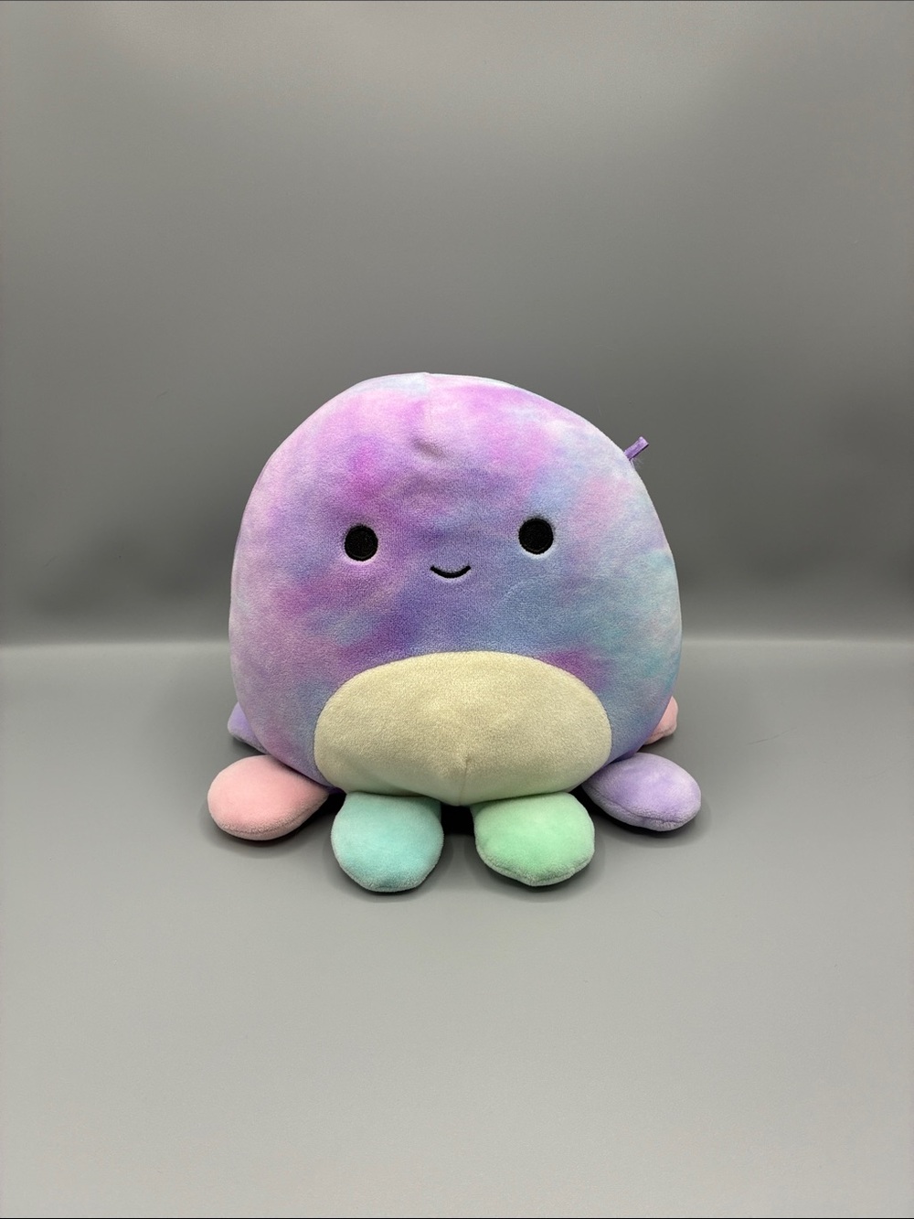 3/$10 Squishmallow Pastel Octopus Toy - Rainbow Multicolor
